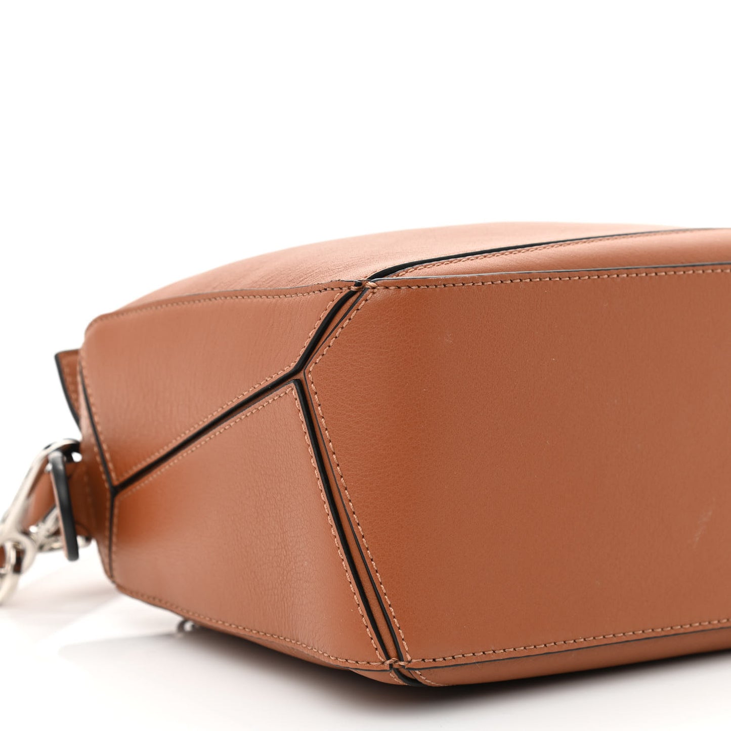 Calfskin Small Puzzle Bag Tan
