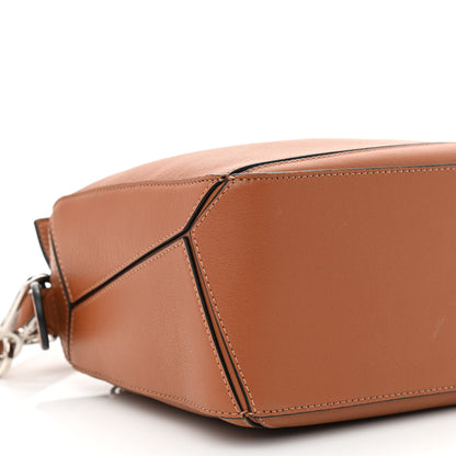Loewe Calfskin Small Puzzle Bag Tan 8 of 9