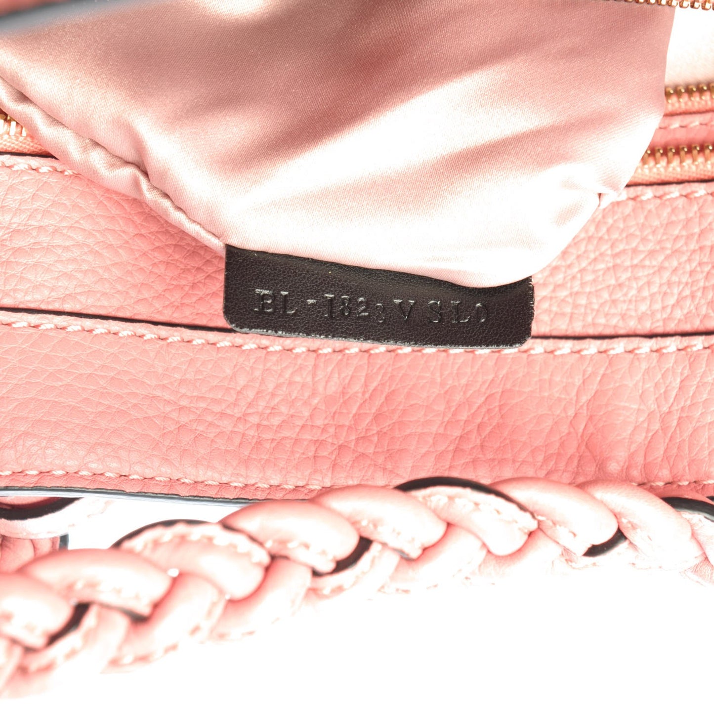 Grained Calfskin Small To Be Cool Tote Peau D'Abricot
