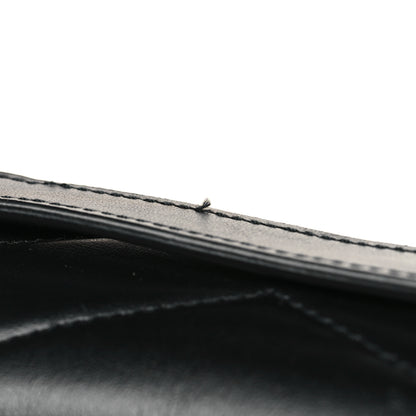 Saint Laurent Calfskin Y Quilted Monogram Small Loulou Chain Satchel Black 10 of 10