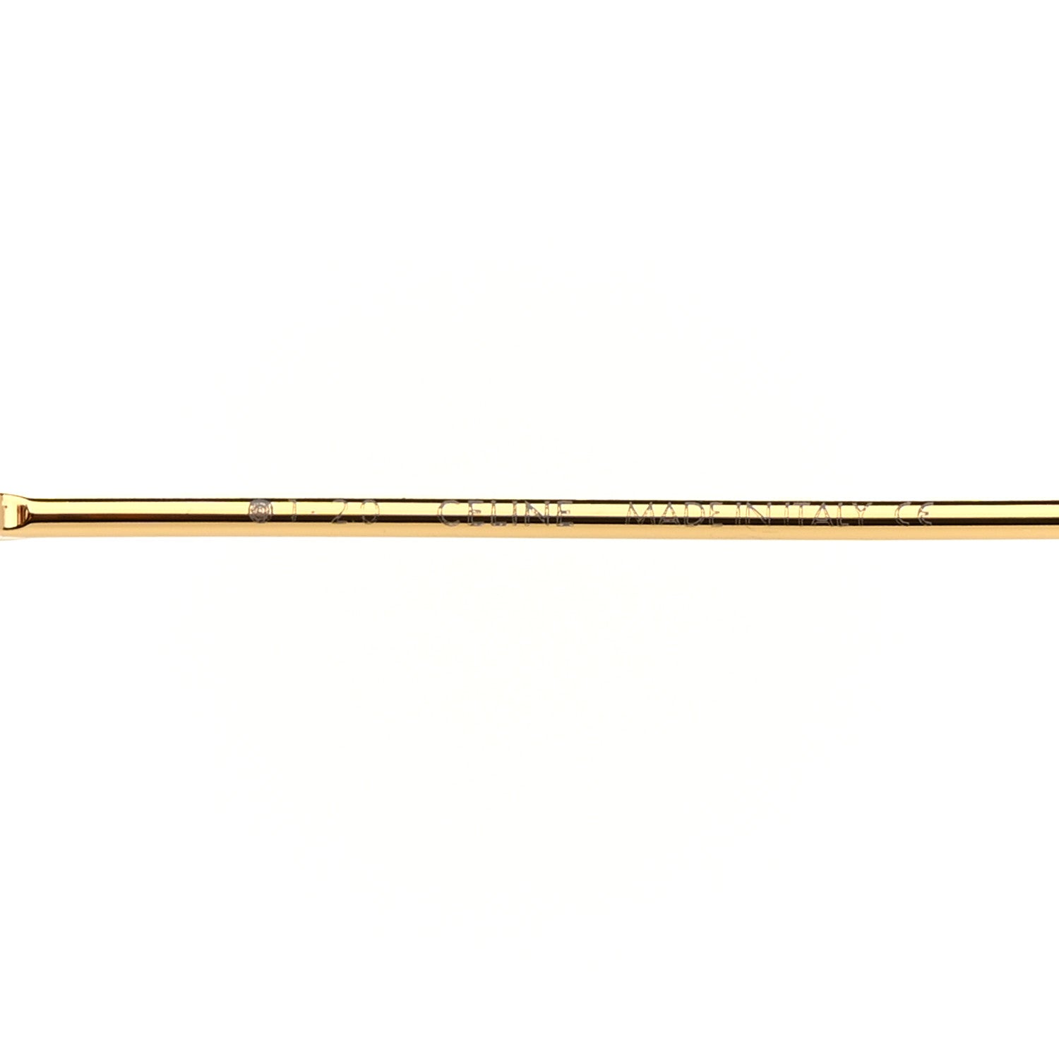 Celine Aviator Sunglasses CL 40062U Gold 7 of 7