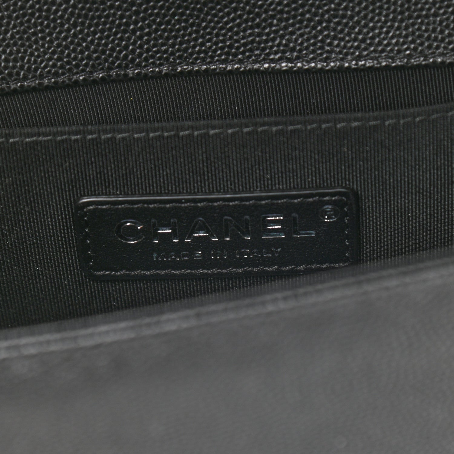 Chanel Caviar Quilted Small Boy Flap Black 6 of 9