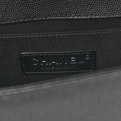 Chanel Caviar Quilted Small Boy Flap Black 6 of 9