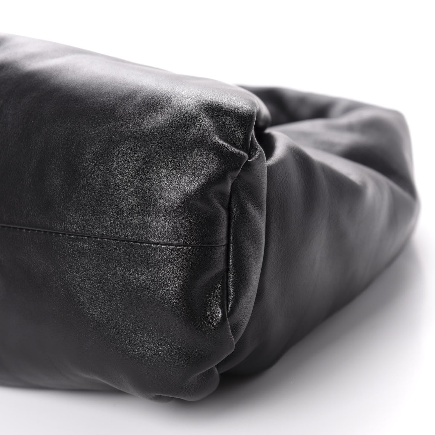 Bottega Veneta Smooth Butter Calfskin Small The Shoulder Pouch Black 7 of 9