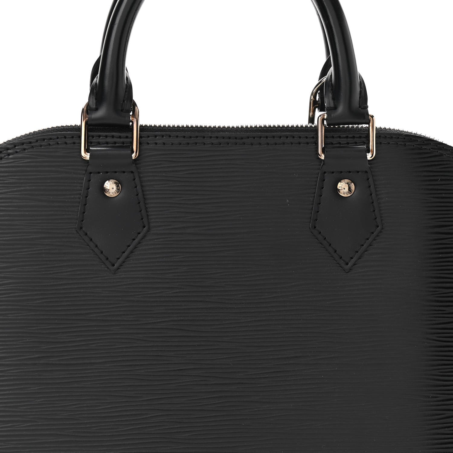 Louis Vuitton Epi Alma PM Black 7 of 13