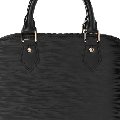 Louis Vuitton Epi Alma PM Black 7 of 13