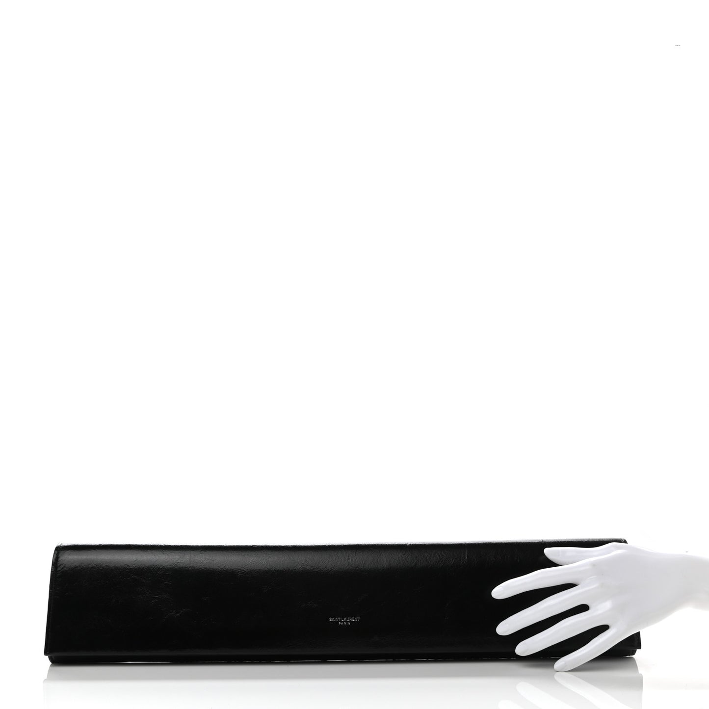 Calfskin Fetiche Long Clutch Black