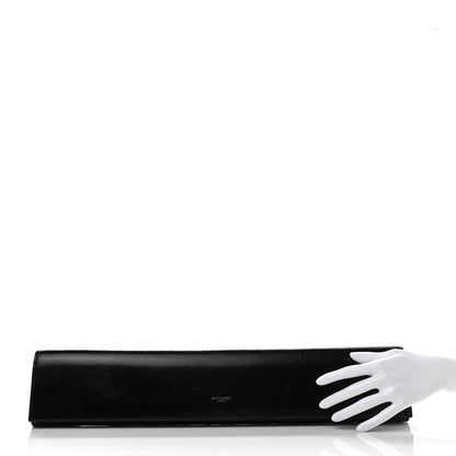 Saint Laurent Calfskin Fetiche Long Clutch Black 2 of 7