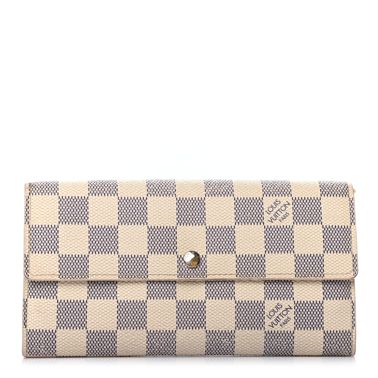 Louis Vuitton Damier Azur Sarah Wallet 1 of 8