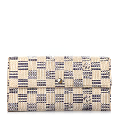 Louis Vuitton Damier Azur Sarah Wallet 1 of 8