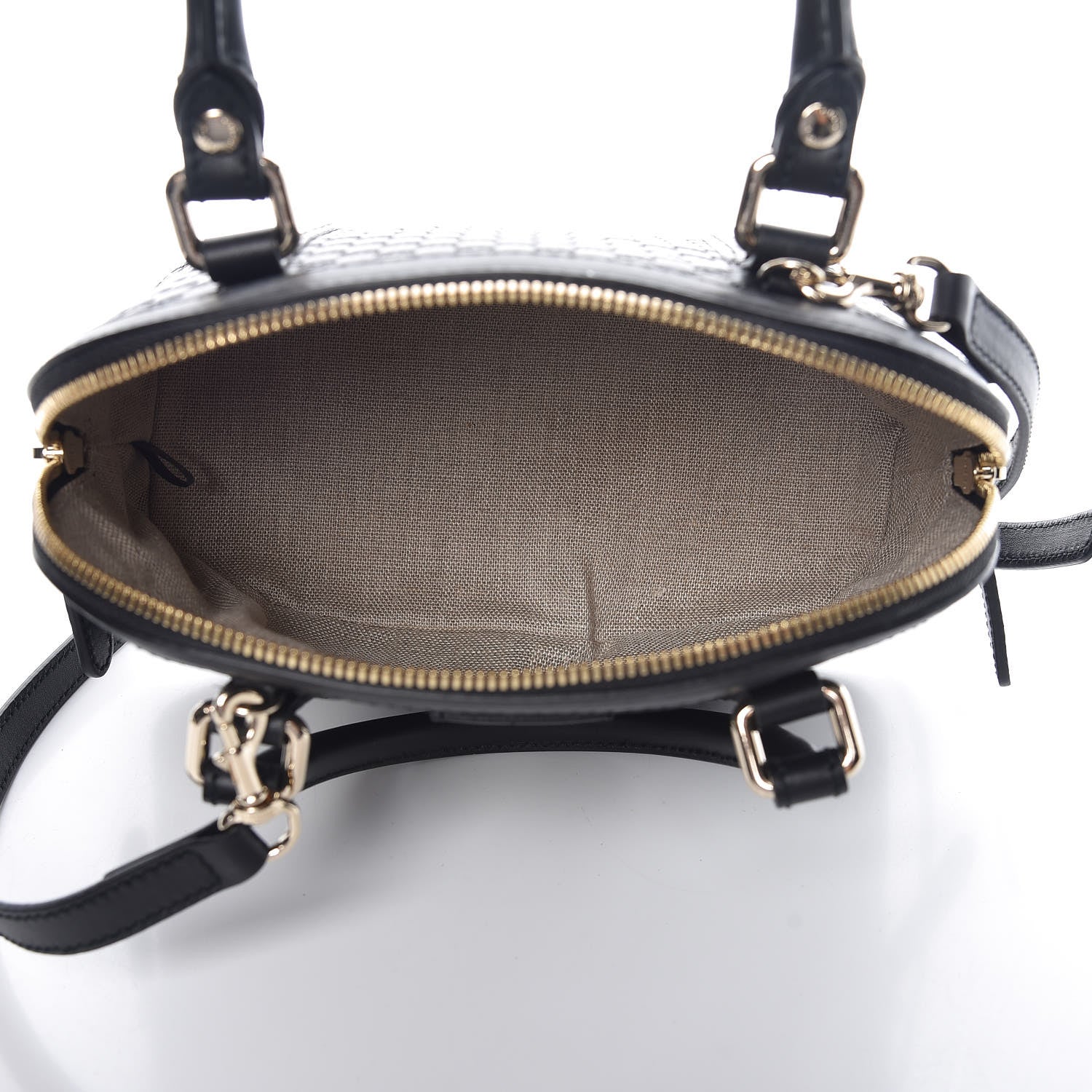 Gucci Microguccissima Mini Dome Bag Black 8 of 10