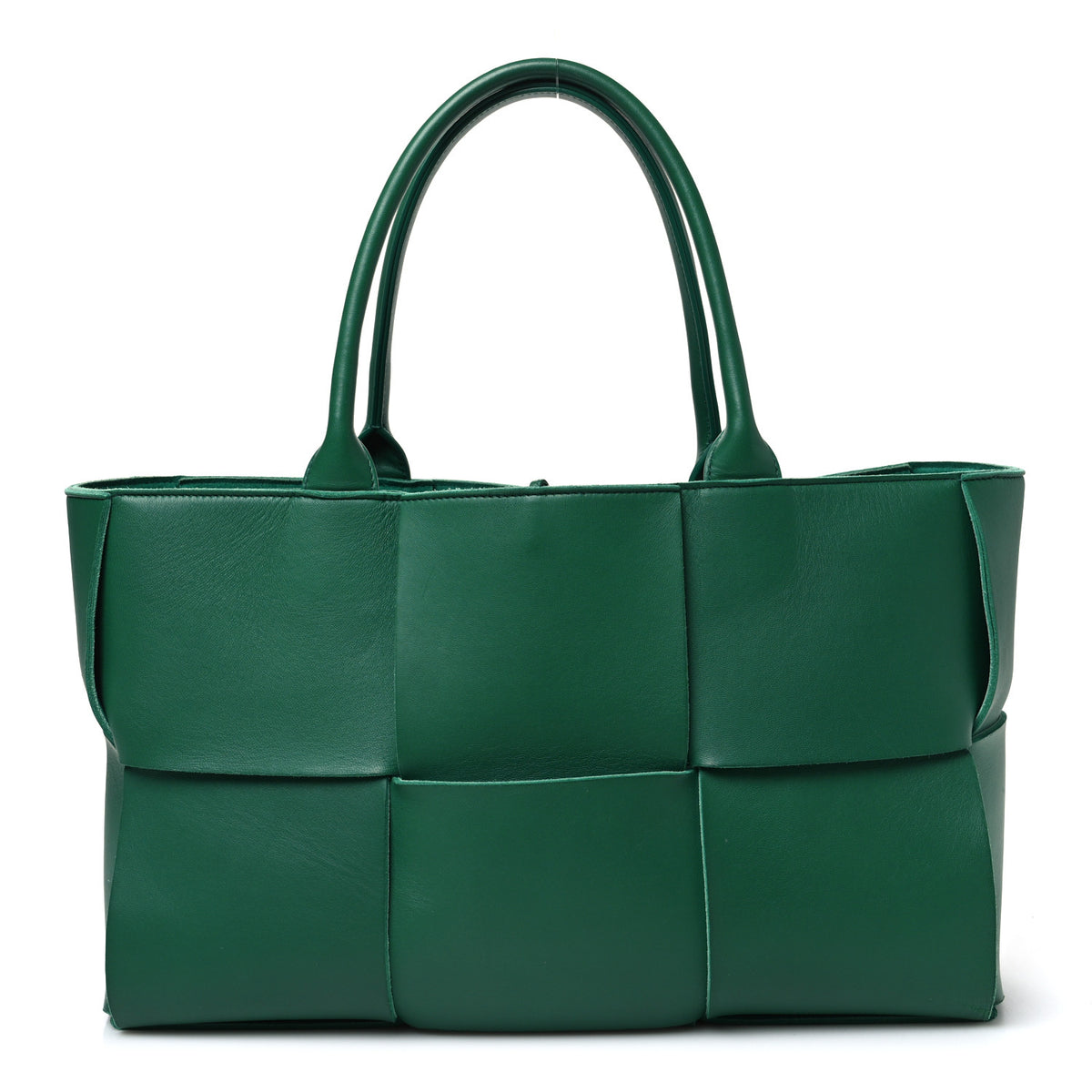 Bottega Veneta Nappa Maxi Intrecciato Medium Arco Tote Racing Green 1 of 11