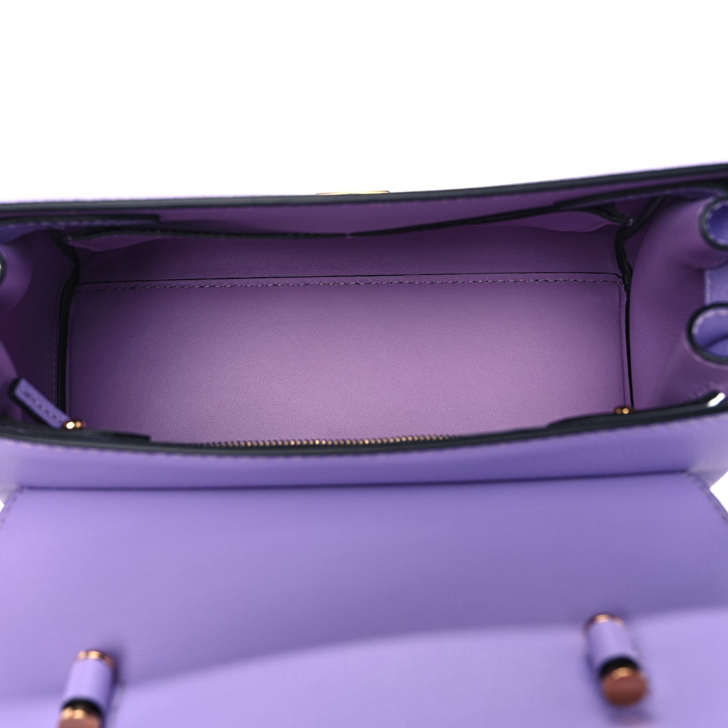 Calfskin Medium La Medusa Top Handle Handbag Lilac
