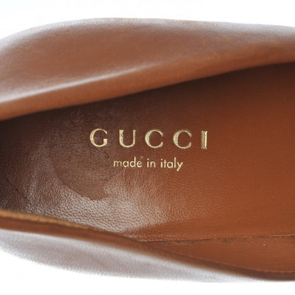Gucci Nappa Betty Platform High Heel Pumps 36 Brown 10 of 11