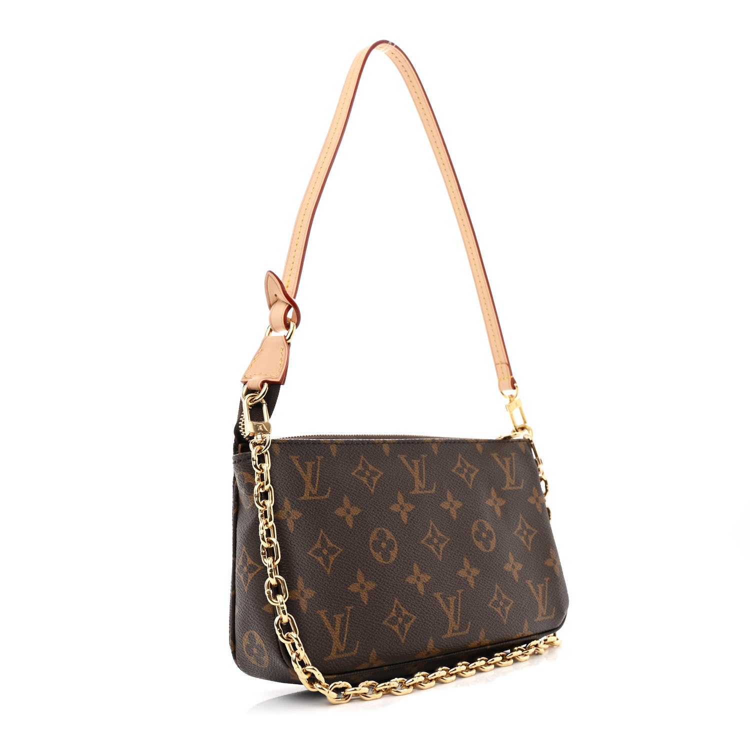 Louis Vuitton Monogram Chain Pochette Accessories 3 of 10
