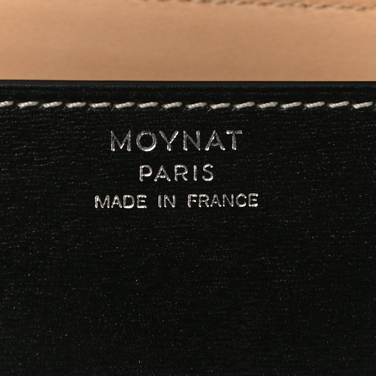 Moynat Box Calfskin Gabrielle PM Black 8 of 9