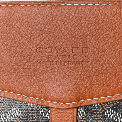 Goyard Goyardine Calfskin Cisalpin Backpack Black Gold 6 of 8