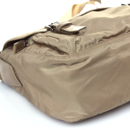 Prada Nylon Vela Sport Messenger Bag Cammello 7 of 12
