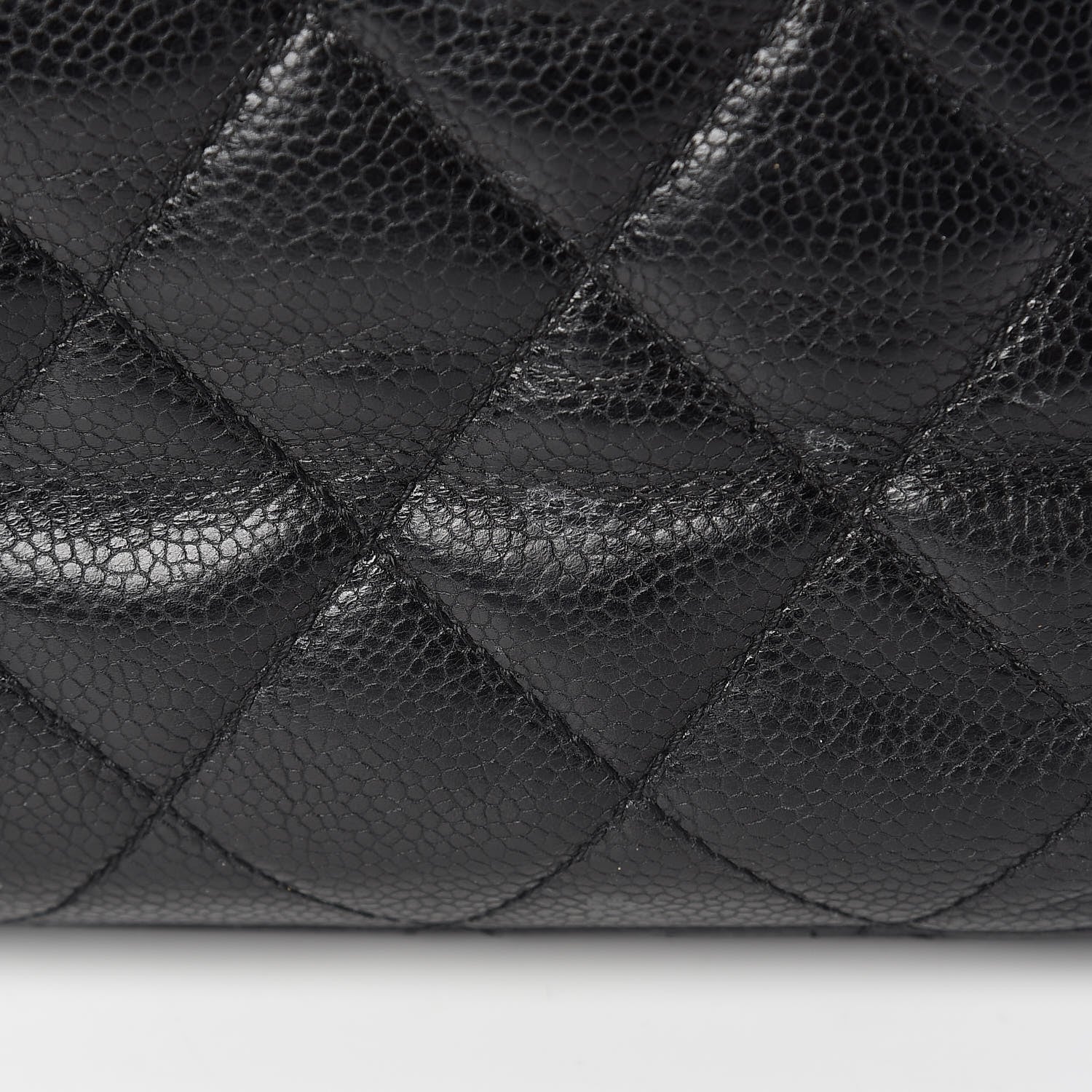 Chanel Caviar Quilted Flap Shoulder Bag Black 13 of 14