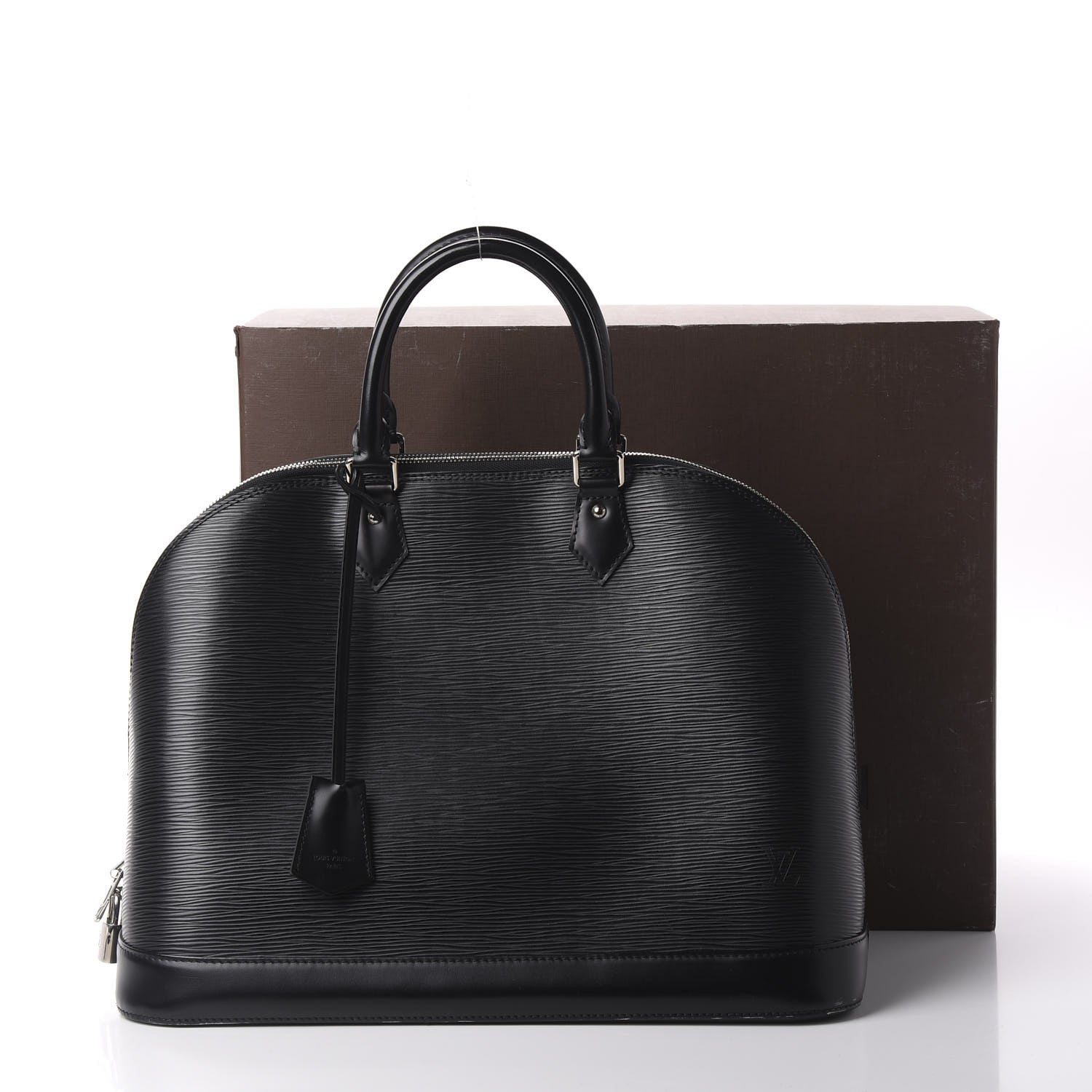Louis Vuitton Epi Alma GM Black 10 of 11