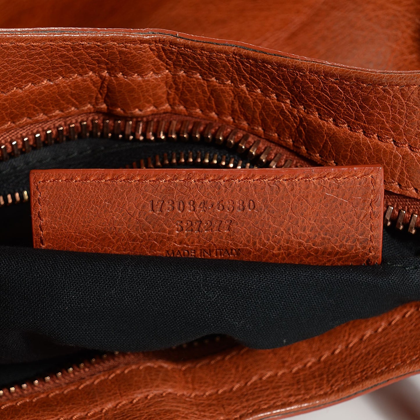 Agneau Giant 21 Rose Gold Hardware City Orange Brulee