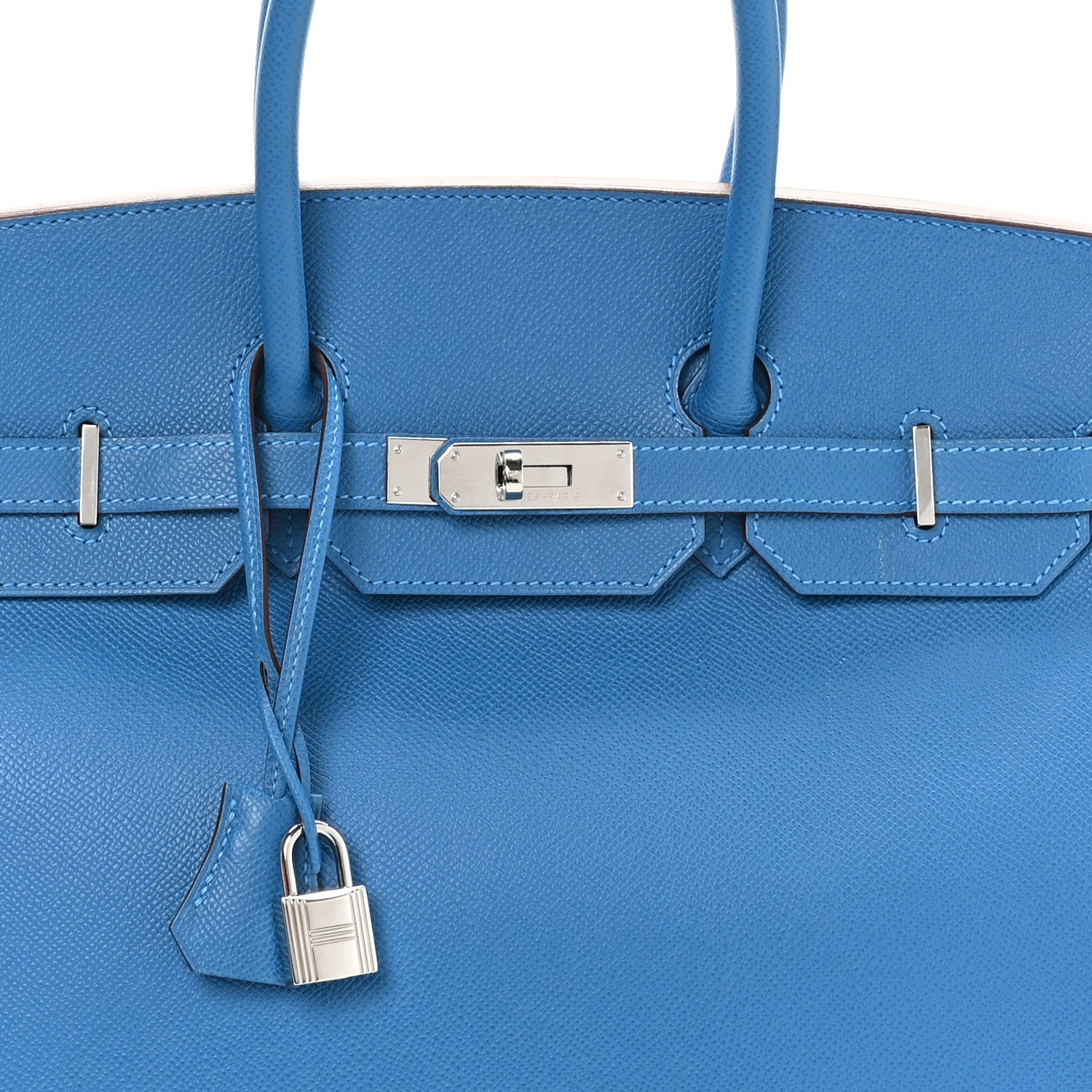 Hermes Epsom Birkin 35 Mykonos 8 of 11