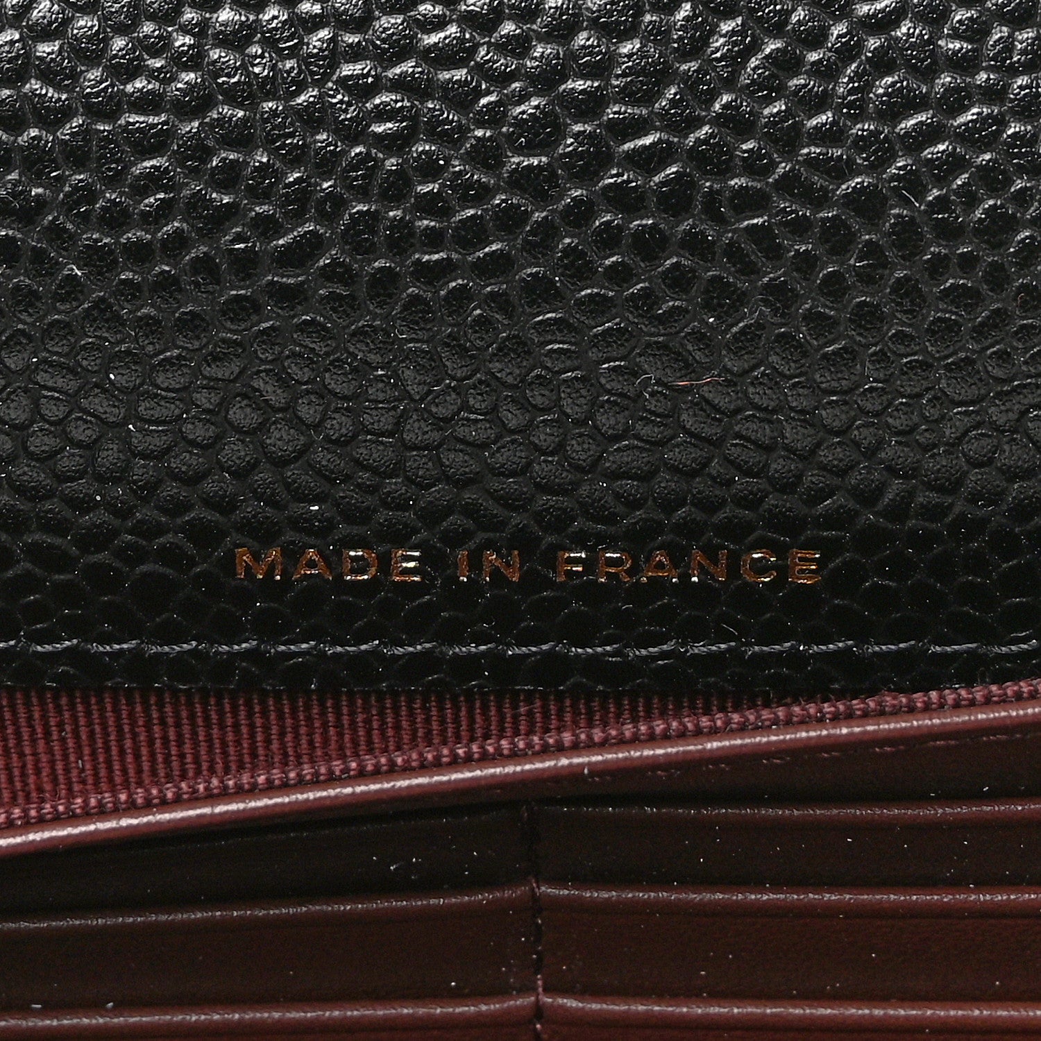 Chanel Caviar Quilted Large Gusset Flap Wallet Black 7 of 9