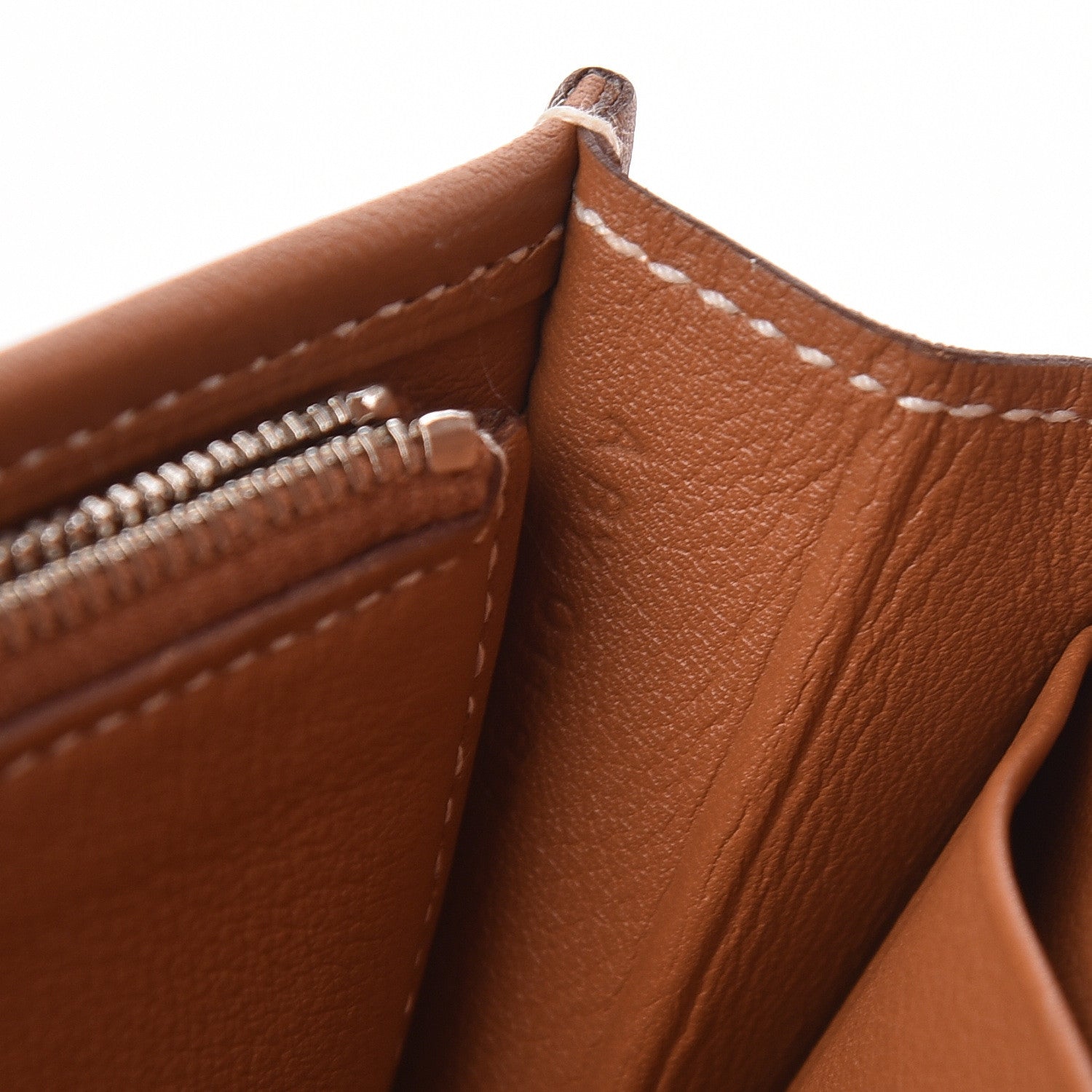 Hermes Swift Jige Duo Clutch Toffee 8 of 9