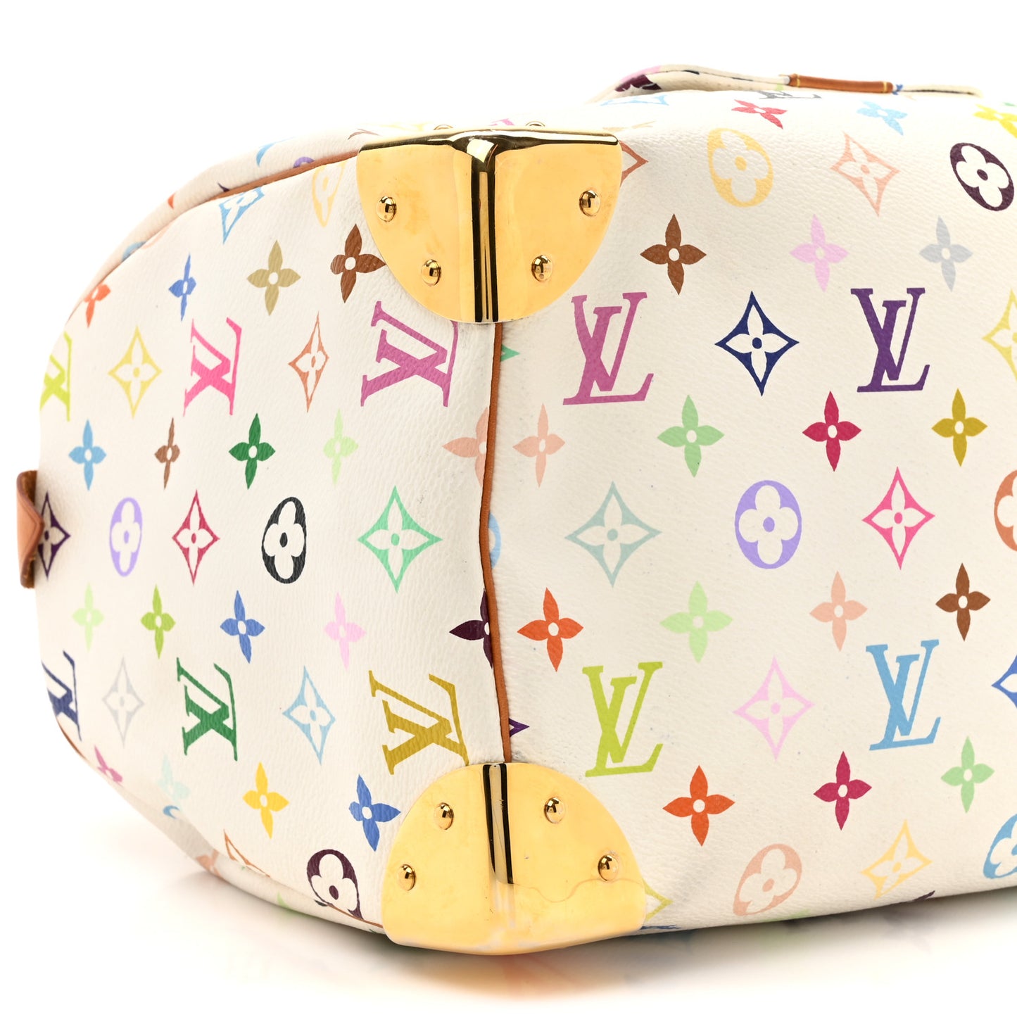 Monogram Multicolor Speedy 30 White