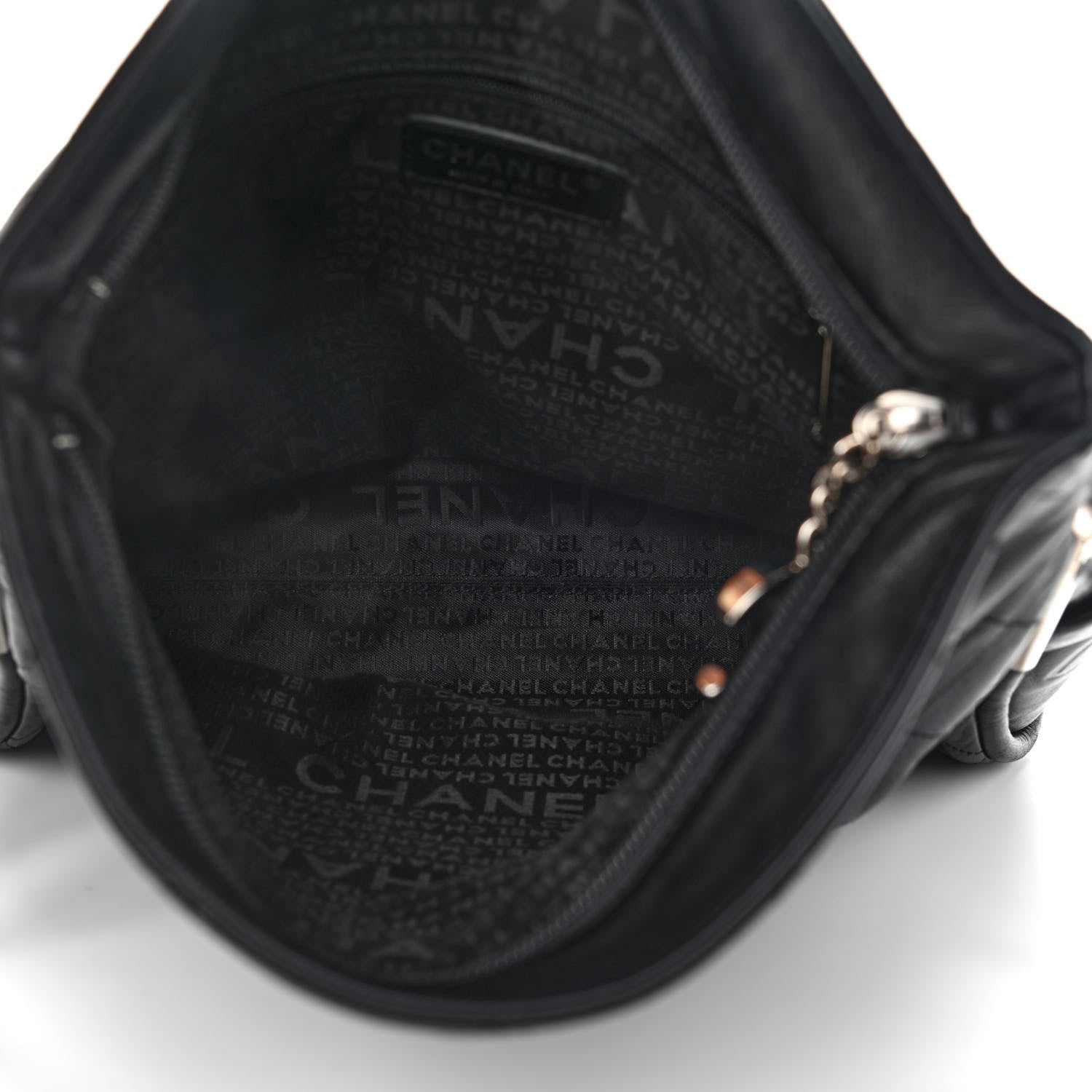 Chanel Lambskin Ultimate Soft Hobo Black 5 of 12