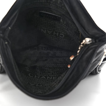 Chanel Lambskin Ultimate Soft Hobo Black 5 of 12