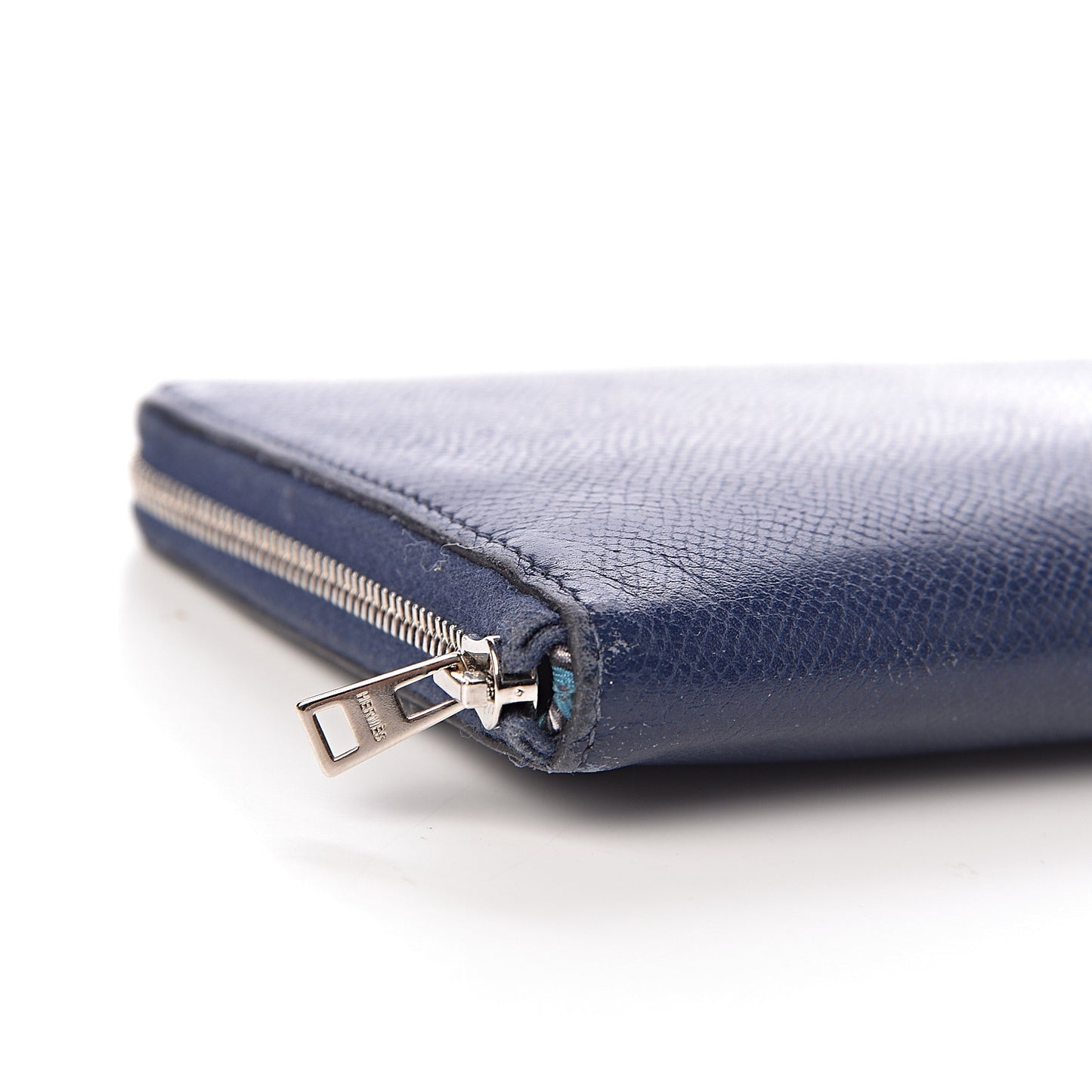 Epsom Silk'In Wallet Bleu Saphir