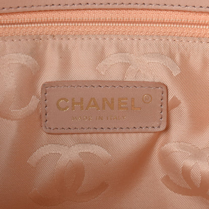 Chanel Straw Raffia Tote Pink 6 of 13
