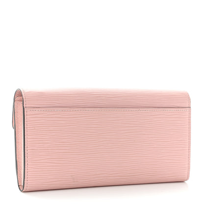 Louis Vuitton Epi Sarah Wallet NM Rose Ballerine 4 of 9