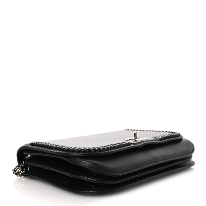 Chanel Calfskin Braided Small Chic Flap Black 4 of 10
