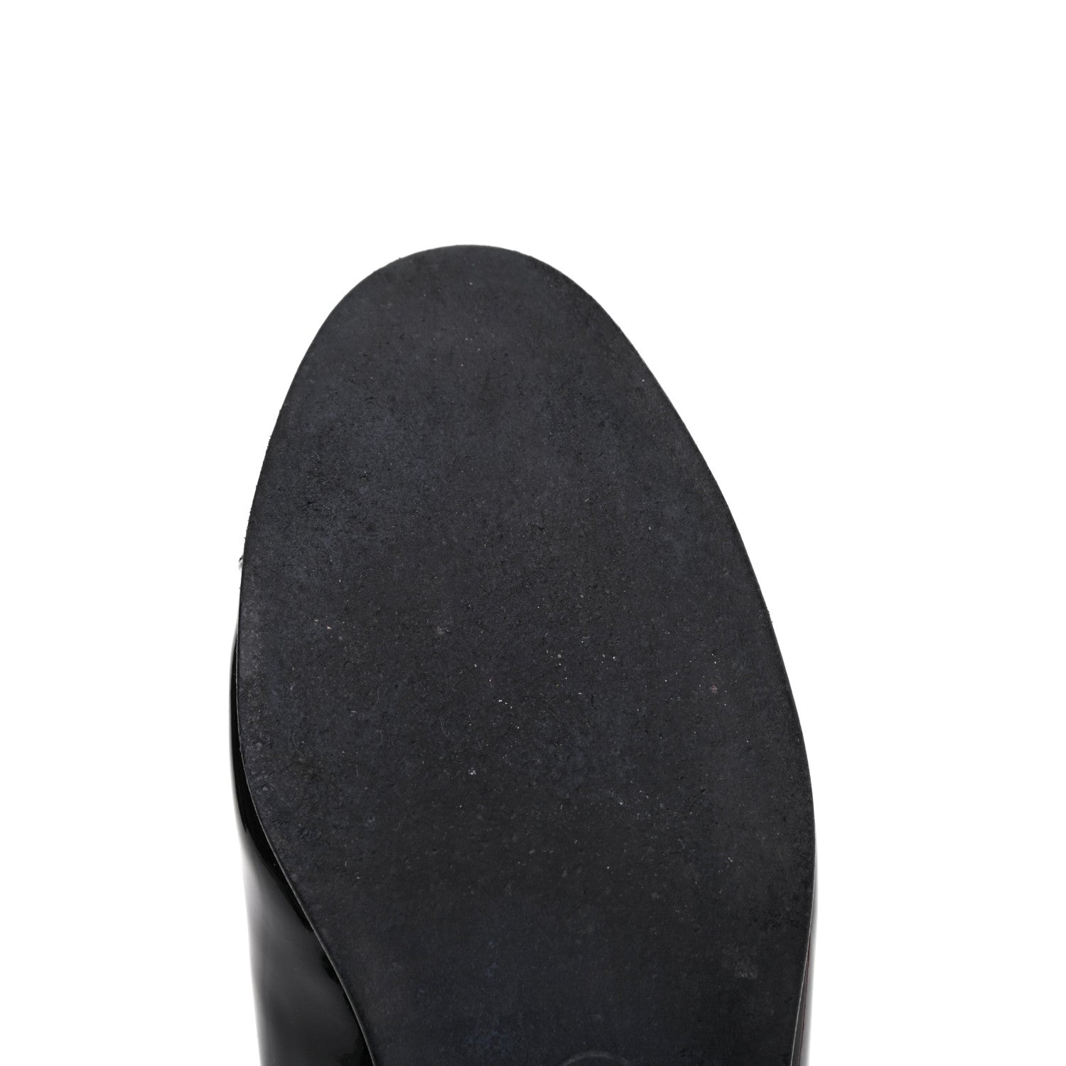 Chanel Patent CC Cap Toe Ballerina Flats 36.5 Black 10 of 13