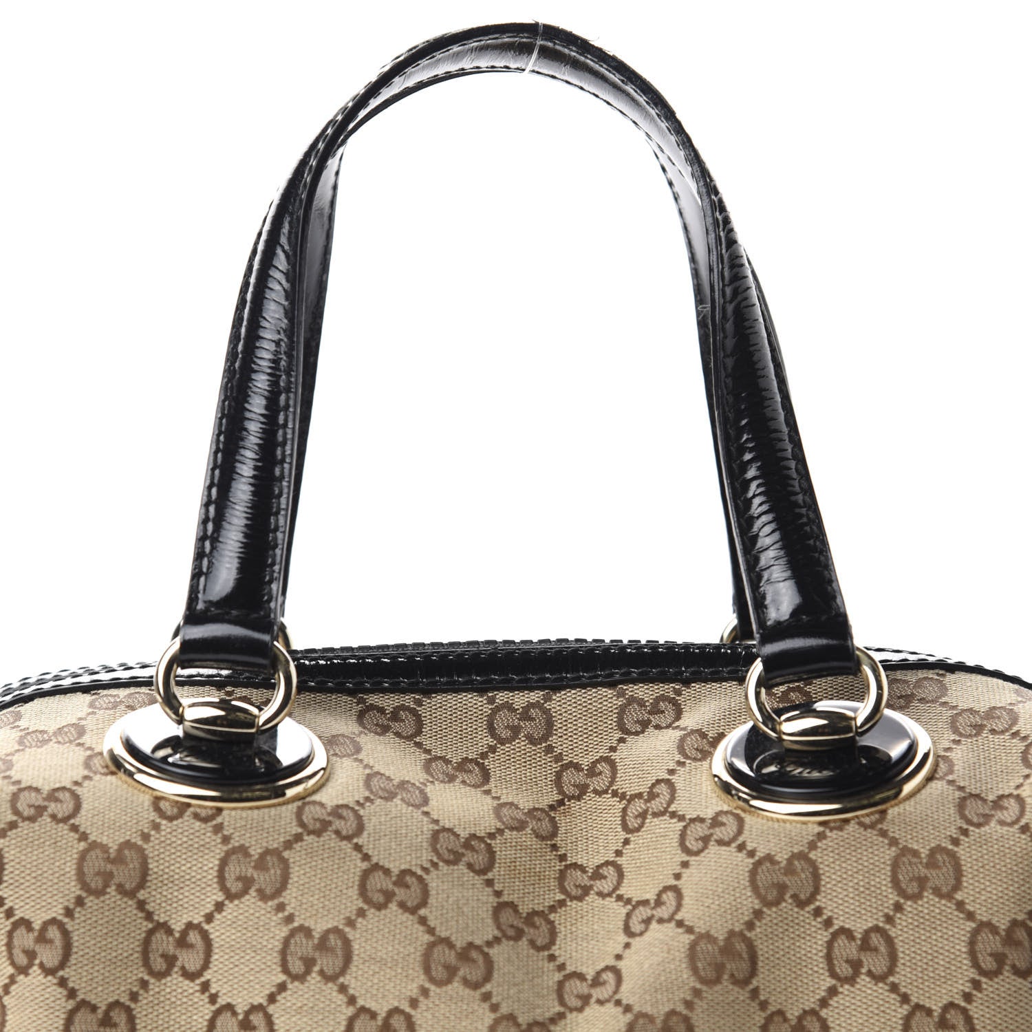 Gucci Monogram Small Full Moon Boston Black 12 of 12
