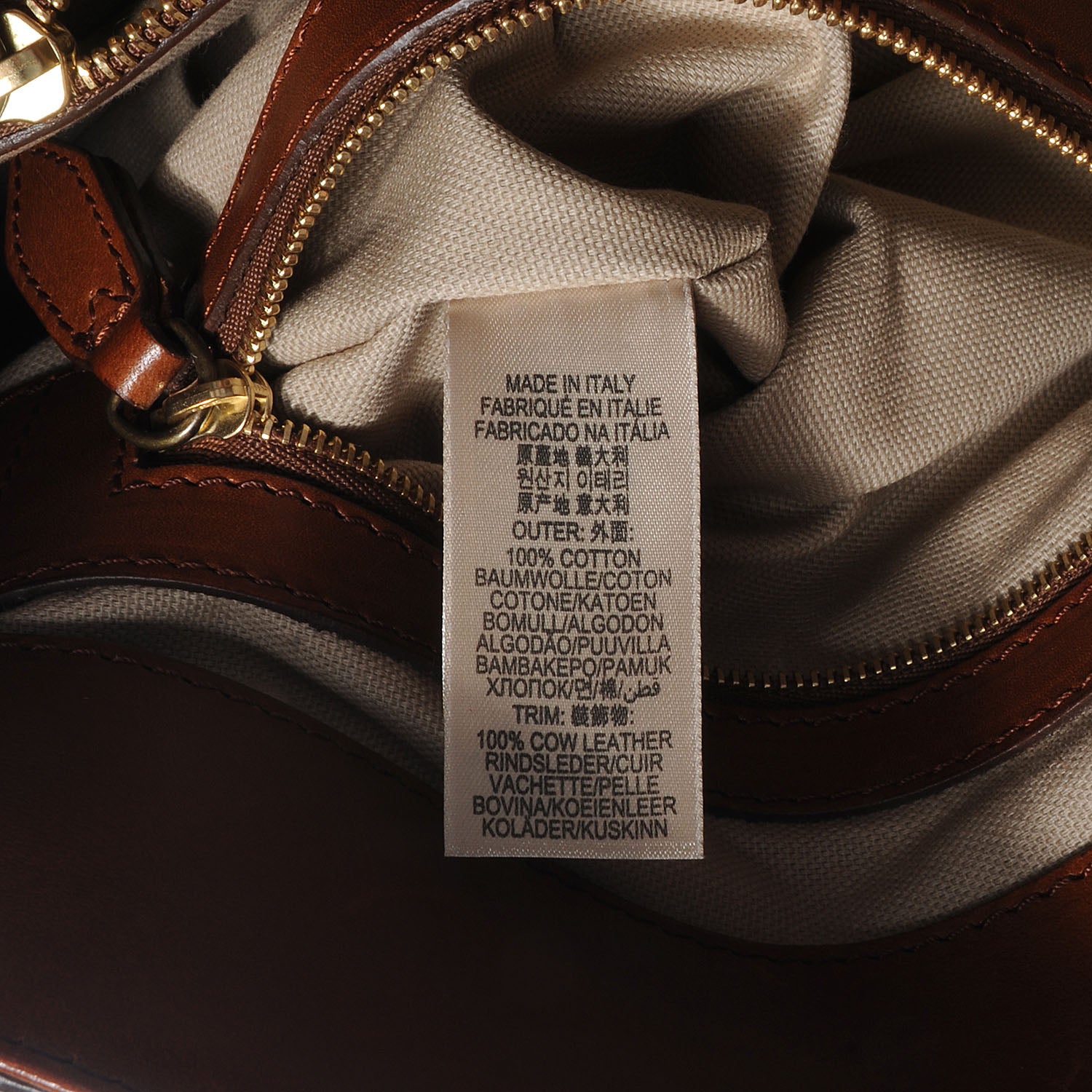 Burberry Mega Check Canvas Small Marston Tote Pale Beige 7 of 9