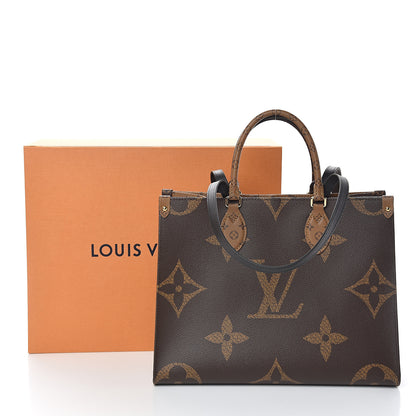 Louis Vuitton Reverse Monogram Giant Onthego MM 9 of 9
