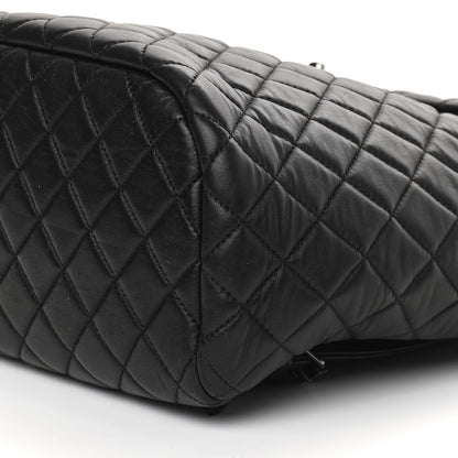 Chanel Lambskin Quilted Large Urban Spirit Backpack Black 8 of 9