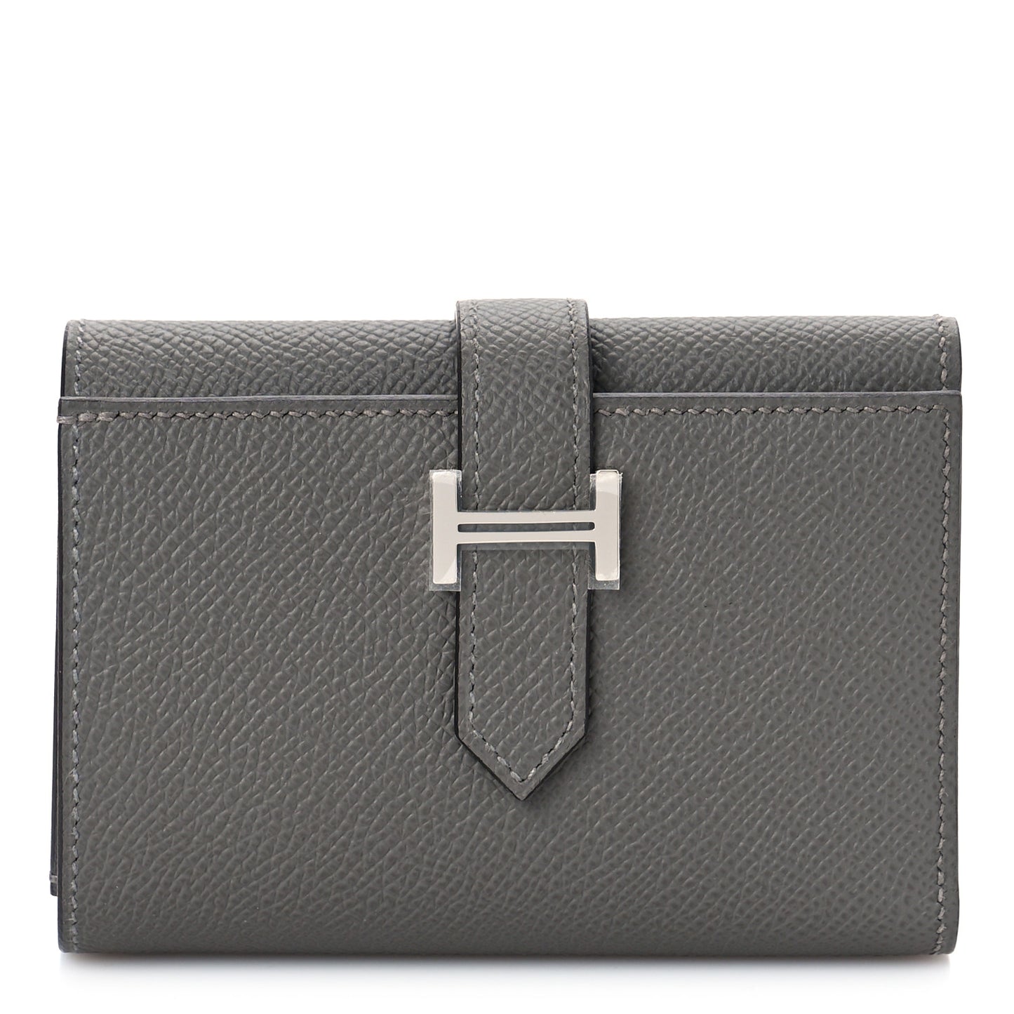 Epsom Tri-Fold Compact Bearn Wallet Gris Meyer