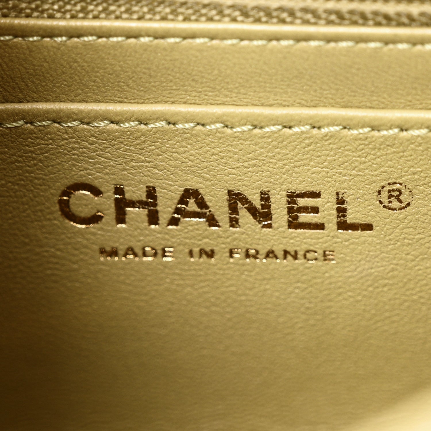 Chanel Lambskin Enamel Quilted Mini Coco Hearts Square Flap Light Green 6 of 9