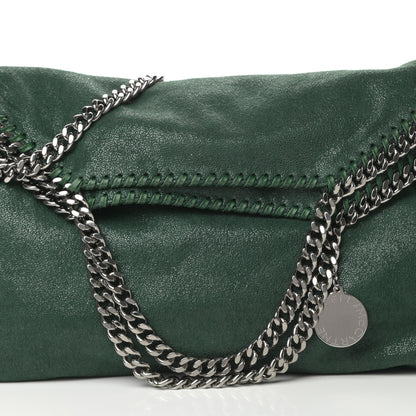 Stella McCartney Shaggy Deer Falabella Fold Over Tote Green 9 of 11