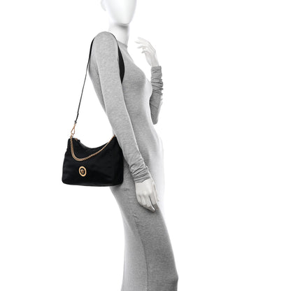 Versace Nylon Medusa Shoulder Bag Black 2 of 10