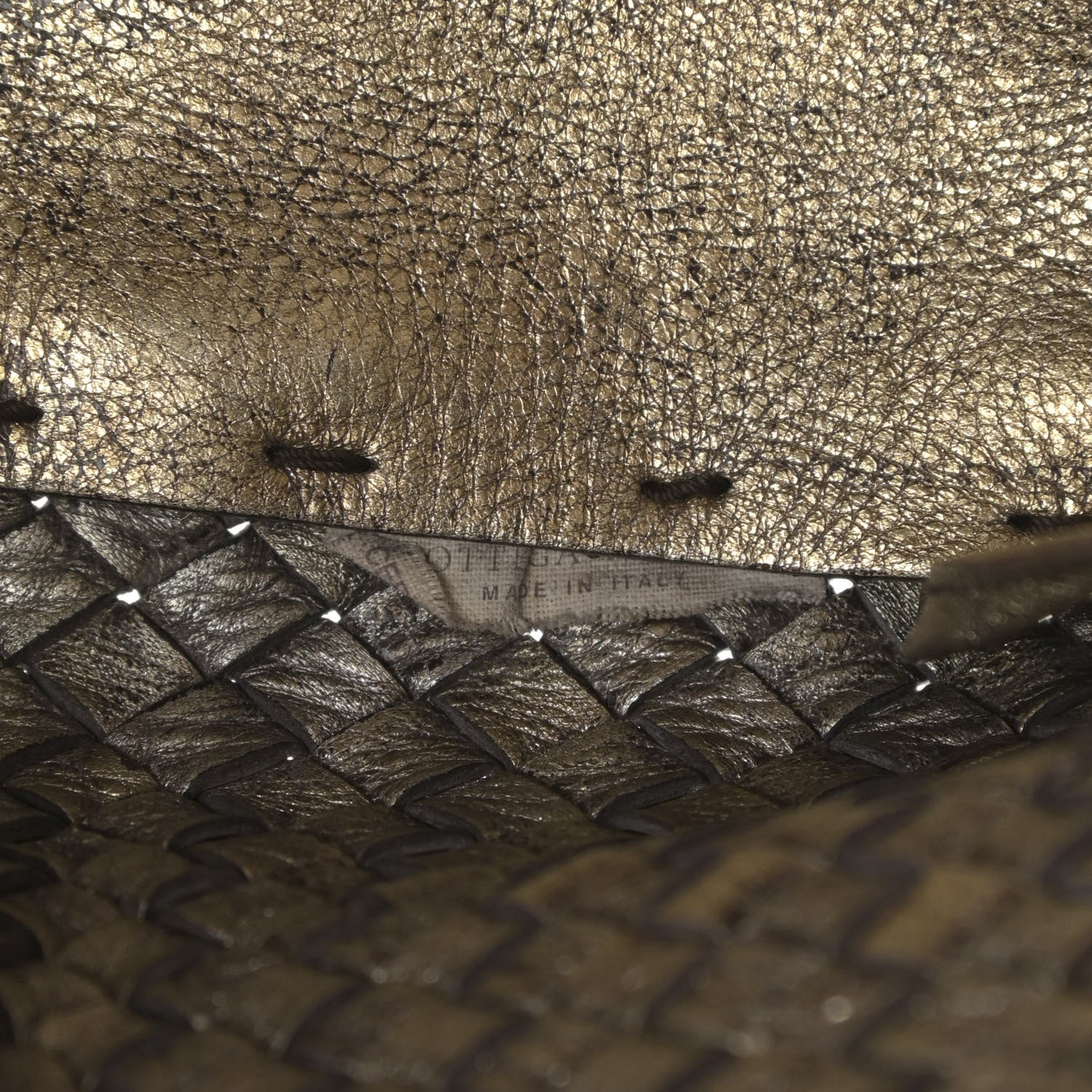 Bottega Veneta Intrecciato Medium Cabat Platino Ossidato 8 of 23