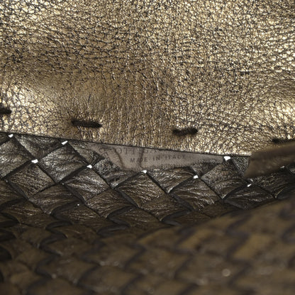 Bottega Veneta Intrecciato Medium Cabat Platino Ossidato 8 of 23