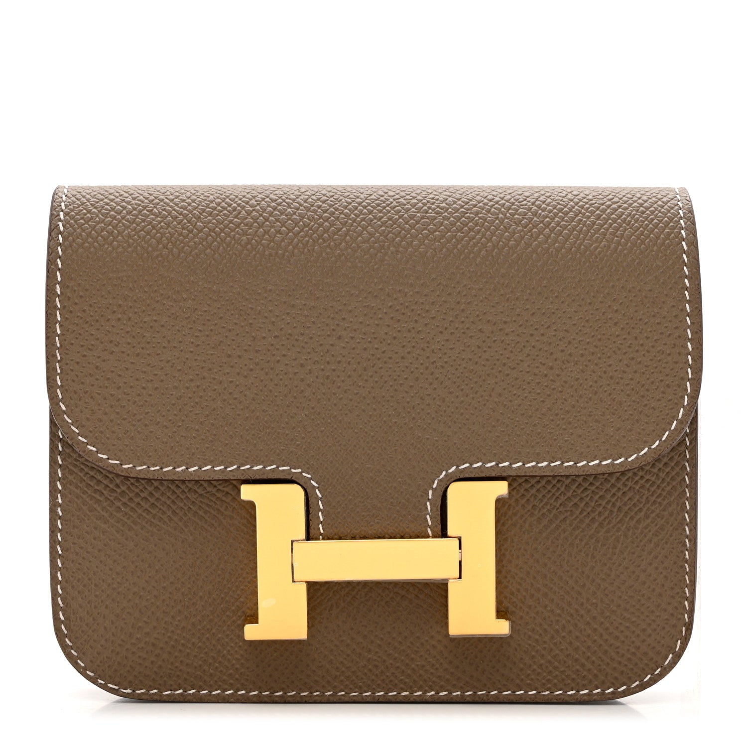 Hermes Epsom Constance Slim Wallet Etoupe 1 of 8