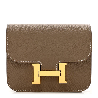 Hermes Epsom Constance Slim Wallet Etoupe 1 of 8