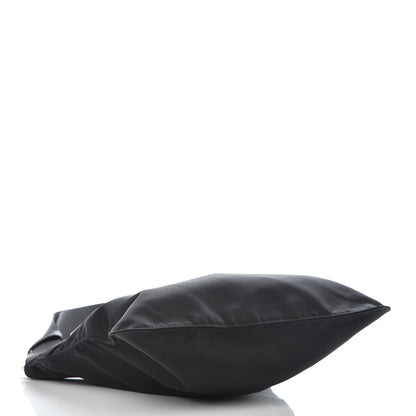 Prada Nylon Flat Messenger Bag Black 4 of 9