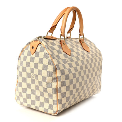 Louis Vuitton Damier Azur Speedy 30 3 of 12
